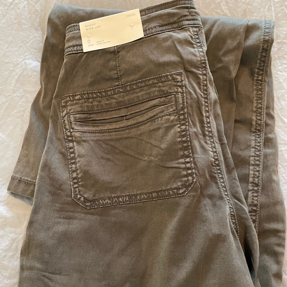 American Eagle NTW wide leg baggy stretch